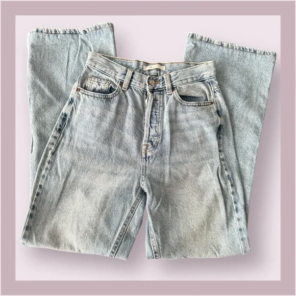 PacSun Eco Medium Indigo High Rise Bootcut Jeans - Picture 7 of 11